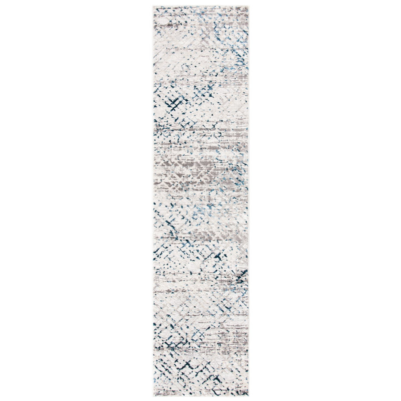 Clayton Performance Abstract Rug, Rectangle 5'3" x 7'6"
