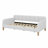 Upholstered Daybed With Support Legs