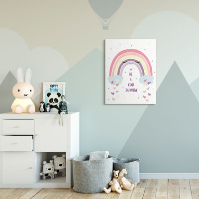 «Be a Kind Rainbow» par Ziwei Li - impression d'art graphique