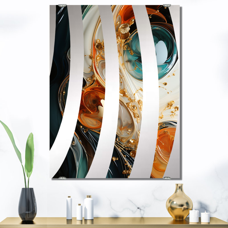 Grand miroir mural Pearman, 40 po x 30 po