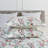 HoneiLife Queen Size Blended Fabric Reversible White Hedge Print Quilt Bedding Set with Pillow Shams-125877151