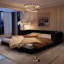 Canapé gain de place 3 places en 1, gris foncé, capitonné, finitions dorées, 4 coussins inclus, beige, élégant 21 cm, pour salon