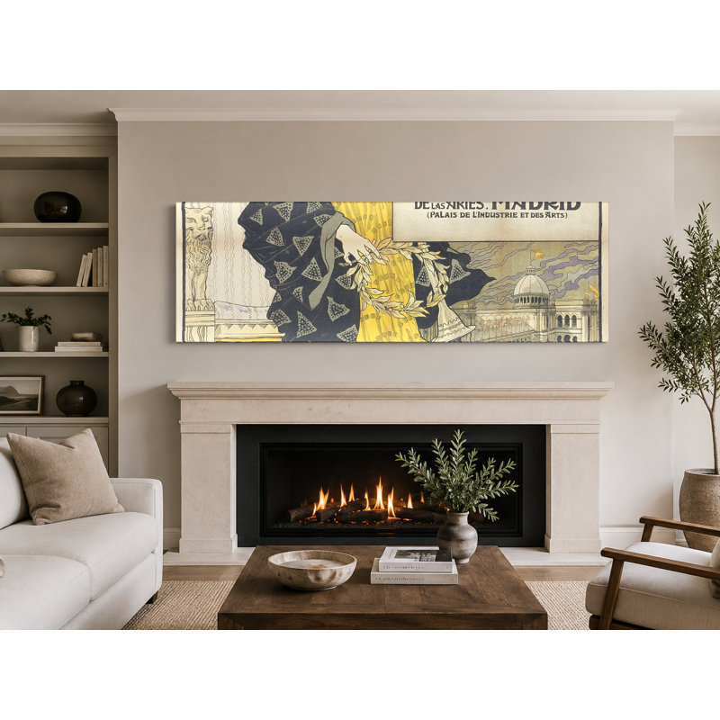 Exposition Internationale de Madrid — Panoramic Canvas Wall Art