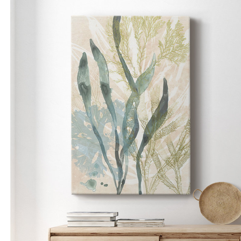 Vintage Ocean Jewels II - impression sur toile tendue, H 36 po x l 24 po x P 1,5 po