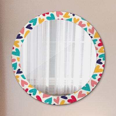 Huldar Glass Flat Wall Mirror