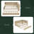 Wood Daybed With Storage Shelves And Trundle