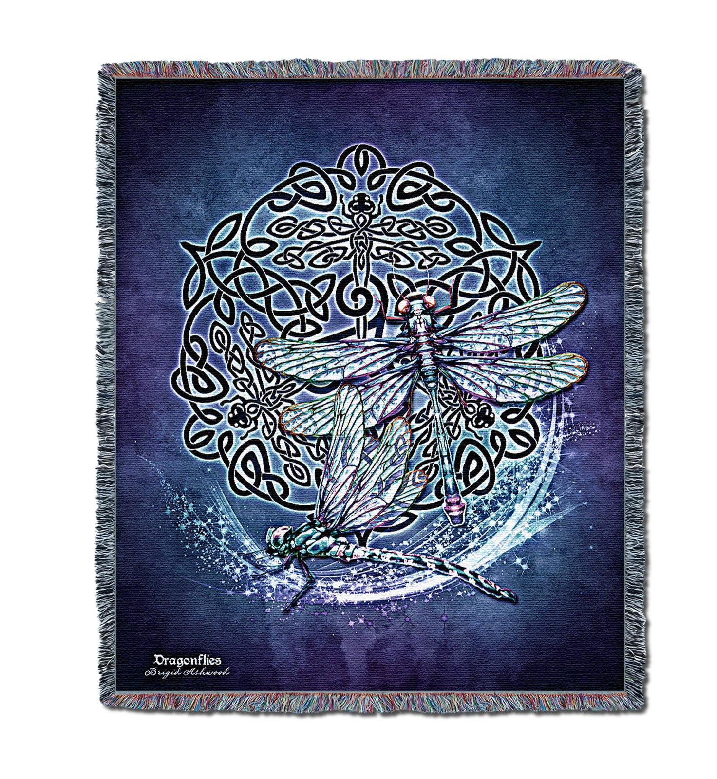 Pure Country Weavers Decke "Celtic Rabe" | Gewebte Baumwolldecke Als Überwurf, Bettauflage Oder Wandteppich