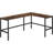 Soho L-Shaped Metal Base Writing Desk