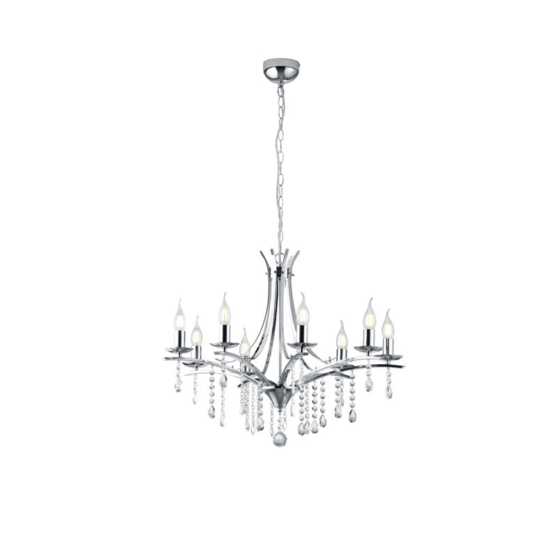 Nader 8 - Light Candle Style Chandelier