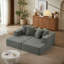 Canapé modulaire moderne en chenille-118327232
