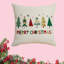 Housse de coussin d'intérieur 100% lin 