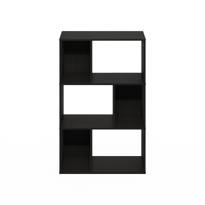 Beyard 59.99cm W Standard Bookcase, Espresso, (6 Shelves) 93.6cmH x 59.99cmW x 29.79cmD