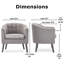 Fauteuil d'appoint 27,5 po Adore-1234106088