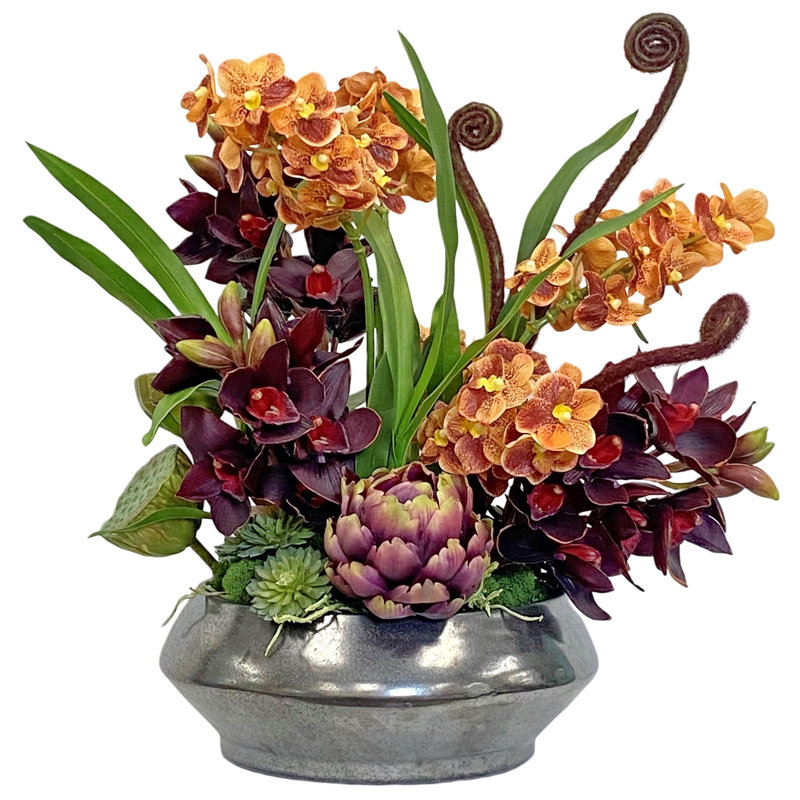 Vanda Cymbidium In Bowl