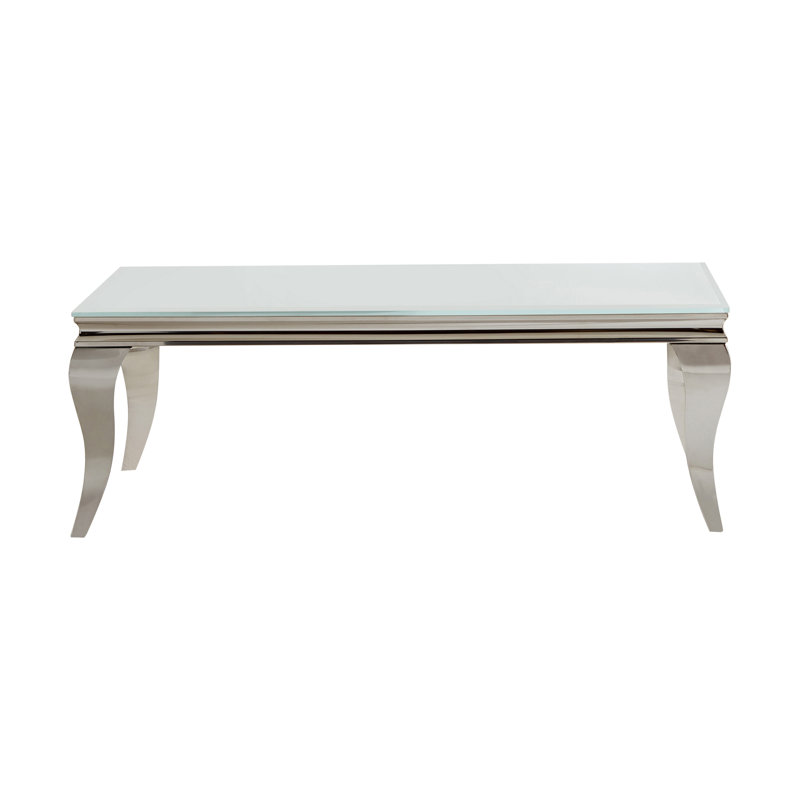 Jinelle Rectangular Coffee Table, White