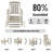 Oxing HDPE Outdoor Rocking Chair-1860839097