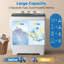 Machine à laver portative 28 lb avec lavage de 18 lb et essorage de 10 lb, machine à laver les cuves compacte avec pompe de vidange, mini laveuse portative pour la maison, le camping, les véhicules récréatifs et les petits espaces Clickoods, bleu-130444304