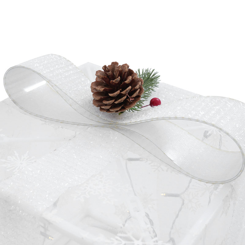 Ensemble 3 pièces de boîtes-cadeaux lumineuses