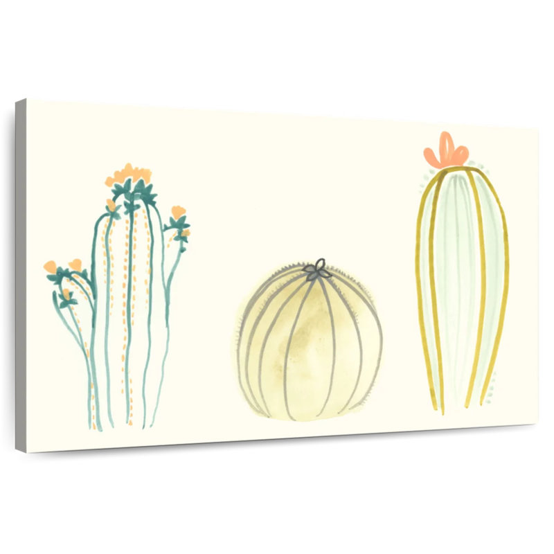 Harnek Funky Succulents IV, H 30 po x l 45 po