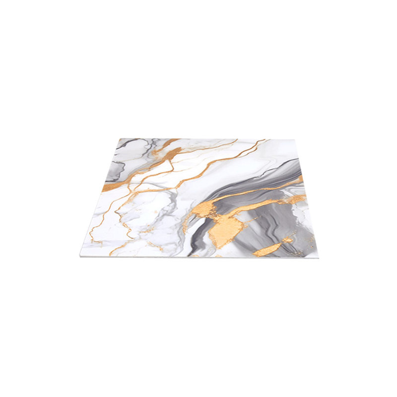 No Subject Wall Decals, Grey/Gold