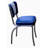 Retro Home Upholstered 'V' Back Dining Chair-18734019