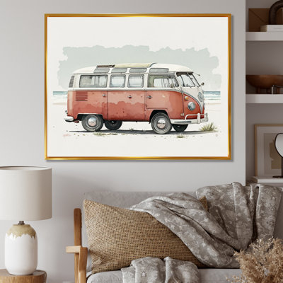 " Van On The Beach "
