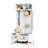 3-In-1 Hall Tree, Entryway Bench With Coat Rack, Mudroom Bench With Shoe Rack, 2 Storage Drawers, 4 Hooks And Padded Seat Cushions For Hallway, White-426152083