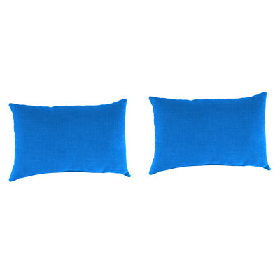 18" x 12" Outdoor Lumbar Throw Pillow (Set of 2)