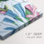 Tropical Trace III - Toile tendue avec châssis sur mesure - 3 pièces