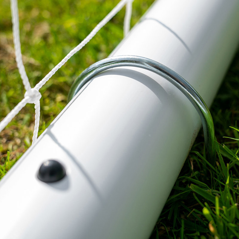 Football Flick Urban UPVC Football/Soccer Goal, 243 cm H x 183 cm W x 183 cm D