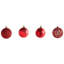 7cm Solid Colour Plastic / Acrylic Ball Ornament-1833774470