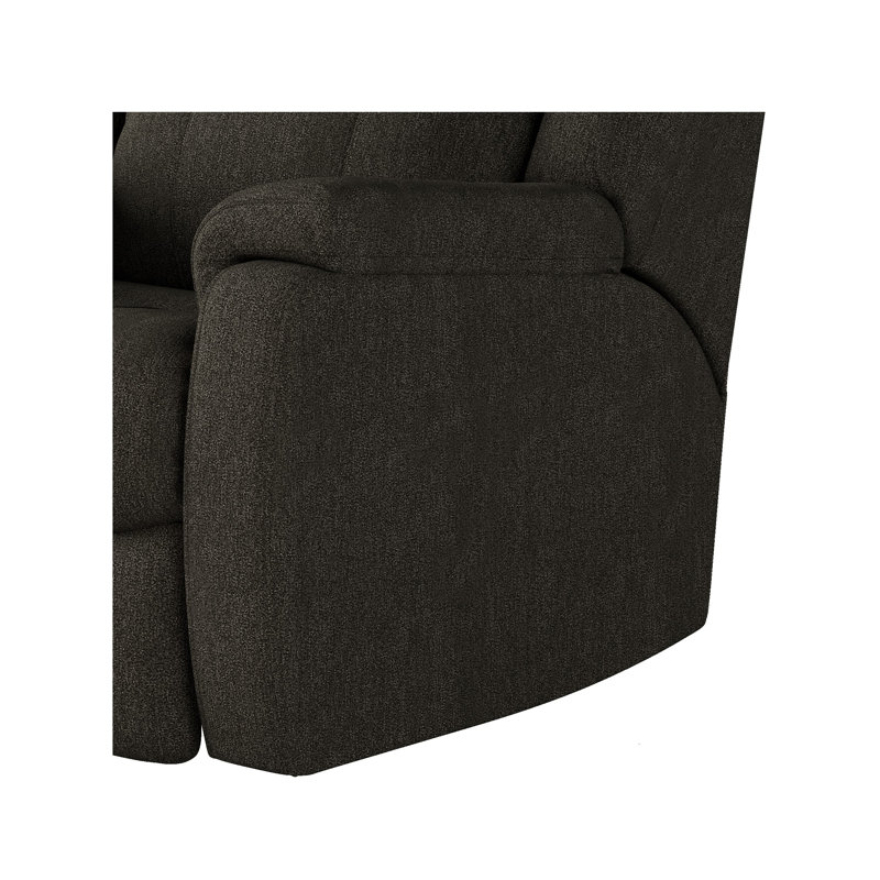 Hercules Dual Power Wall Recliner, Dark Brown Chenille