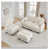 Beige + 3 sièges + 1 repose-pieds