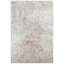 Chameis Short Pile Design Beige/Orange Rug-575927534
