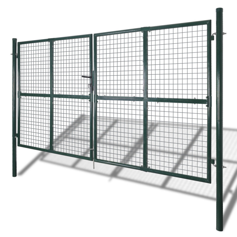 Metal Gate, 306cm H x 250cm W