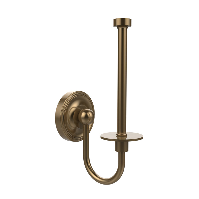 Porte-papier droit debout Gober, Bronze brossé