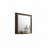 Walnut Finish Mirror