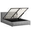 Ottoman Fabric Lift Up Storage Bed , UKFR Certified-774084013-774084014