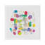 Paint Splatter Hemstitch 22" Linen/Cotton Napkin