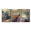 «Monet's Landscape VI», ensemble de 3 toiles tendues-1136633355