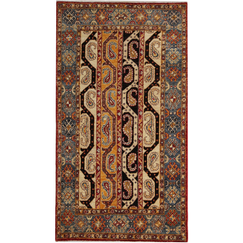 Aleksah Oriental Hand Woven 90cm X 163cm Area Rug