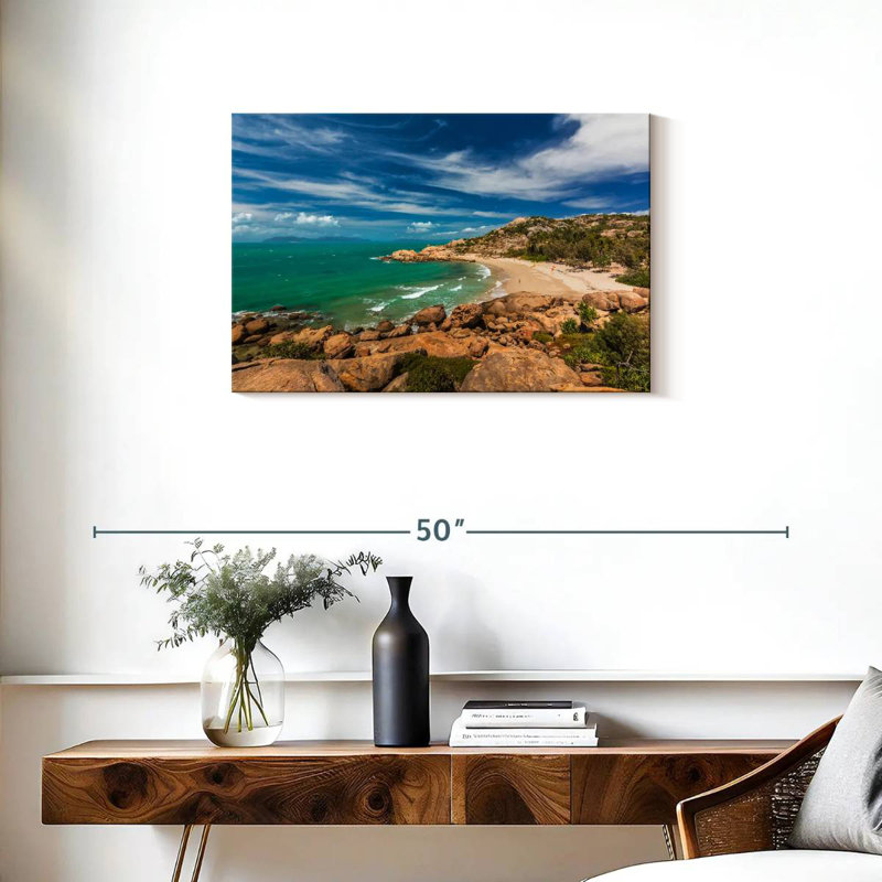 Gillard, baie australienne, H 20 po x l 30 po