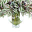 Tradescantia disposée dans un vase en verre