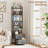 5-Tier CD Storage Rack with Drawer