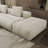Modular Sectional Sofa Couch, Oversized Free Combination Deep Seat Sofa, Cushion Covers Removable & Washable, Fabric, Down Filled-496201732