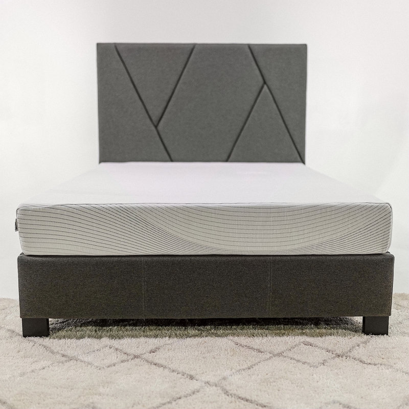 Matelas en mousse viscoélastique imprégnée de cuivre rafraîchissant, 8", Très grand lit