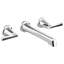 Levoir® Two-Handle Wall Mount Lavatory Faucet - Less Handles-231614149-231614150