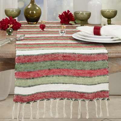 Chemin de table en coton Cales