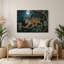 «Big Cats», art mural gris en métal Margay-927829557
