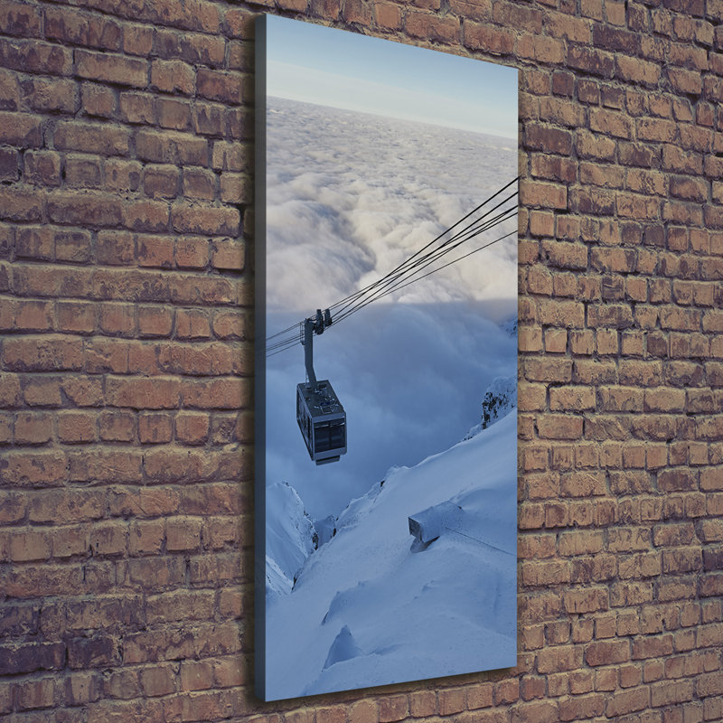 Roller Coaster - Wrapped Canvas Print